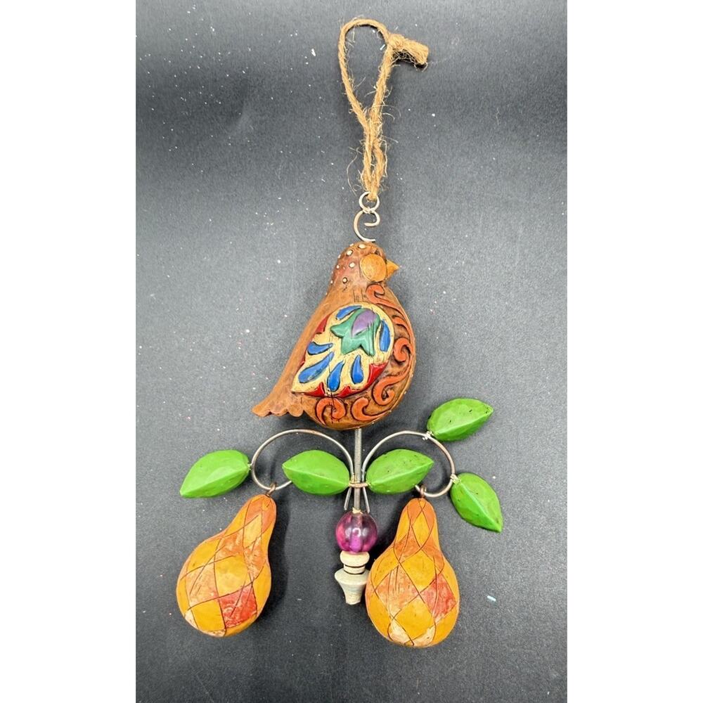 Partridge in Pear Tree Jim Shore Heartwood Creek 12 Days Christmas Ornament Lo12